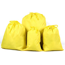 Load image into Gallery viewer, 4 in 1 Portable Nylon Waterproof Travel Storage Bag Drawstring Beam Pocket Clothing Storage Bag, 20cmx30cm, 27cmx34cm, 34cmx39cm, 46cmx57cm