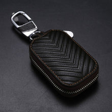 Load image into Gallery viewer, Multifunctional Hook Up Leather Car Key Bag