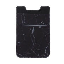 Load image into Gallery viewer, Marble Pattern Road Stretch Phone Back Plastic Card Holder Sticky Phone Clip