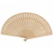 Load image into Gallery viewer, Ancient Style Fragrant Wood Fan Folding Fan Dance Fan Solid Craft Fan, Size:8 inch, 8 inch