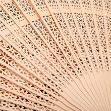 Load image into Gallery viewer, Ancient Style Fragrant Wood Fan Folding Fan Dance Fan Solid Craft Fan, Size:8 inch, 8 inch