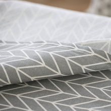 Load image into Gallery viewer, Literary Fresh Geometric Cotton Linen Tablecloth Gray Arrow Rectangular Coffee Table Cloth Desk Cloth, 60x60cm, 90x90cm, 100x140cm, 140x140cm, 140x160cm, 140x180cm, 140x200cm, 140x220cm, 140x250cm