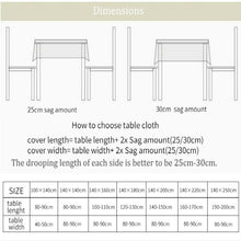Load image into Gallery viewer, Literary Fresh Geometric Cotton Linen Tablecloth Gray Arrow Rectangular Coffee Table Cloth Desk Cloth, 60x60cm, 90x90cm, 100x140cm, 140x140cm, 140x160cm, 140x180cm, 140x200cm, 140x220cm, 140x250cm