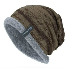 Load image into Gallery viewer, Winter Male Plus Velvet Warm Wool Hat Outdoor Sports Ski Knit Hat