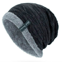Load image into Gallery viewer, Winter Male Plus Velvet Warm Wool Hat Outdoor Sports Ski Knit Hat