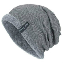 Load image into Gallery viewer, Winter Male Plus Velvet Warm Wool Hat Outdoor Sports Ski Knit Hat
