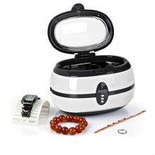 Load image into Gallery viewer, VGT-800 600ml Low Noise Vacuum Cleaner Ultrasonic Cleaner with SUS304 Tank for Home Jewelry Eyeglass Watch, UK Plug, EU Plug, US Plug