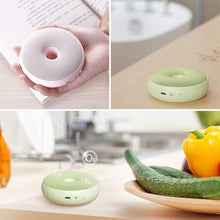 Load image into Gallery viewer, Portable Donut Electric Air Purifier Home Car Anion Ozone Deodorizer