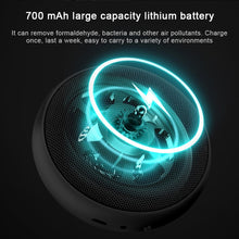 Load image into Gallery viewer, Portable Donut Electric Air Purifier Home Car Anion Ozone Deodorizer