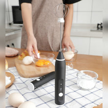 Load image into Gallery viewer, Kitchen Electric Hand-held Egg Beater Milk Coffee Mixer Stainless Steel Mini Handle Mixer, Handle Mixer