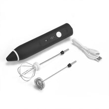 Load image into Gallery viewer, Kitchen Electric Hand-held Egg Beater Milk Coffee Mixer Stainless Steel Mini Handle Mixer, Handle Mixer