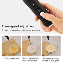 Load image into Gallery viewer, Kitchen Electric Hand-held Egg Beater Milk Coffee Mixer Stainless Steel Mini Handle Mixer, Handle Mixer