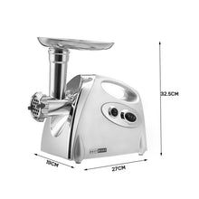 Load image into Gallery viewer, MGB -120A 250W Household Electric Multi-function Stainless Steel Kitchen Sausage Twisting Machine Meat Grinder, MGB -120A White, MGB -120A Black