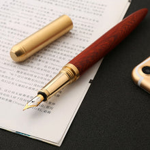 Load image into Gallery viewer, Luxury Wood Fountain Pen School Office Writing Ink Pen Stationery Gifts Supplies