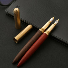 Load image into Gallery viewer, Luxury Wood Fountain Pen School Office Writing Ink Pen Stationery Gifts Supplies