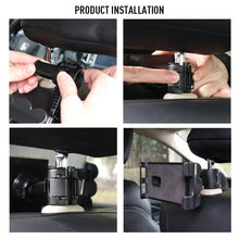 Load image into Gallery viewer, Universal Adjustable Car Tablet Stand Holder Car Seat Back Bracket For 4-11 Inch Tablet