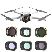 Load image into Gallery viewer, JSR For Mini 3 Pro Camera Filters, 3 In 1 CPL+ND8+ND16, 4 In 1 Star+CPL+ND8+ND16, 4 In 1 ND8+ND16+ND32+ND64, 4 In 1 ND8-PL+ND16-PL+ND32-PL+ND64-PL, 6 In 1 UV+CPL+ND8+ND16+ND32+ND64