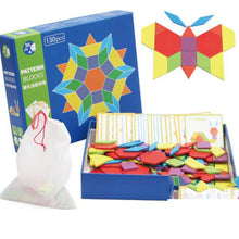 Load image into Gallery viewer, Creative Montessori Fun Children Puzzle Toys Baby Early Education Multi-functional Puzzle DIY Tangram