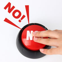 Load image into Gallery viewer, 3 PCS Party Knowledge Quiz Game Electronic Squeeze Sound Box Answer Toy, Green YES, Red NO, Blue SORRY, Red with Light BULLSHIT, Daren show, Laugh and Cry