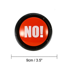 Load image into Gallery viewer, 3 PCS Party Knowledge Quiz Game Electronic Squeeze Sound Box Answer Toy, Green YES, Red NO, Blue SORRY, Red with Light BULLSHIT, Daren show, Laugh and Cry