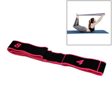 Load image into Gallery viewer, 8 Lattice Yoga Stretch Band Dance Elastic Band Resistance Band