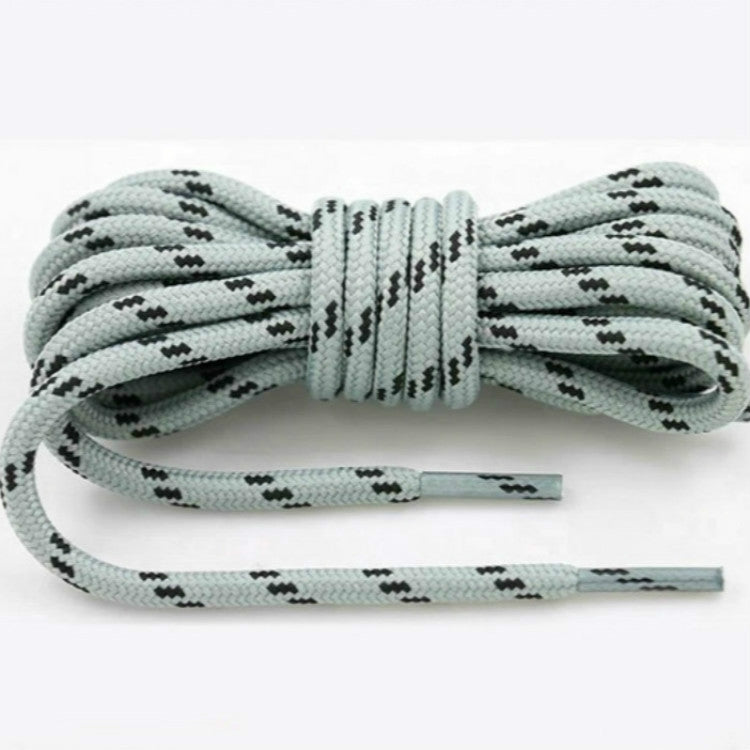 Round High Density Weaving Shoe Laces Outdoor Hiking Slip Rope Sneakers Boot Shoelace, 100cm, 120cm, 140cm
