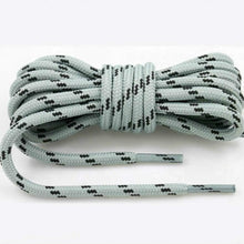 Load image into Gallery viewer, Round High Density Weaving Shoe Laces Outdoor Hiking Slip Rope Sneakers Boot Shoelace, 100cm, 120cm, 140cm