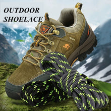 Load image into Gallery viewer, Round High Density Weaving Shoe Laces Outdoor Hiking Slip Rope Sneakers Boot Shoelace, 100cm, 120cm, 140cm