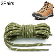 Load image into Gallery viewer, Round High Density Weaving Shoe Laces Outdoor Hiking Slip Rope Sneakers Boot Shoelace, 100cm, 120cm, 140cm