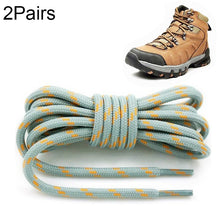 Load image into Gallery viewer, Round High Density Weaving Shoe Laces Outdoor Hiking Slip Rope Sneakers Boot Shoelace, 100cm, 120cm, 140cm