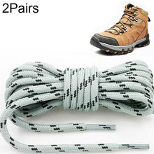 Load image into Gallery viewer, Round High Density Weaving Shoe Laces Outdoor Hiking Slip Rope Sneakers Boot Shoelace, 100cm, 120cm, 140cm