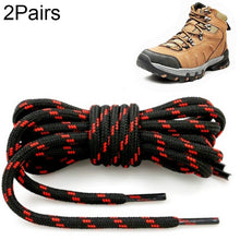Load image into Gallery viewer, Round High Density Weaving Shoe Laces Outdoor Hiking Slip Rope Sneakers Boot Shoelace, 100cm, 120cm, 140cm