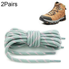 Load image into Gallery viewer, Round High Density Weaving Shoe Laces Outdoor Hiking Slip Rope Sneakers Boot Shoelace, 100cm, 120cm, 140cm