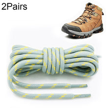Load image into Gallery viewer, Round High Density Weaving Shoe Laces Outdoor Hiking Slip Rope Sneakers Boot Shoelace, 100cm, 120cm, 140cm