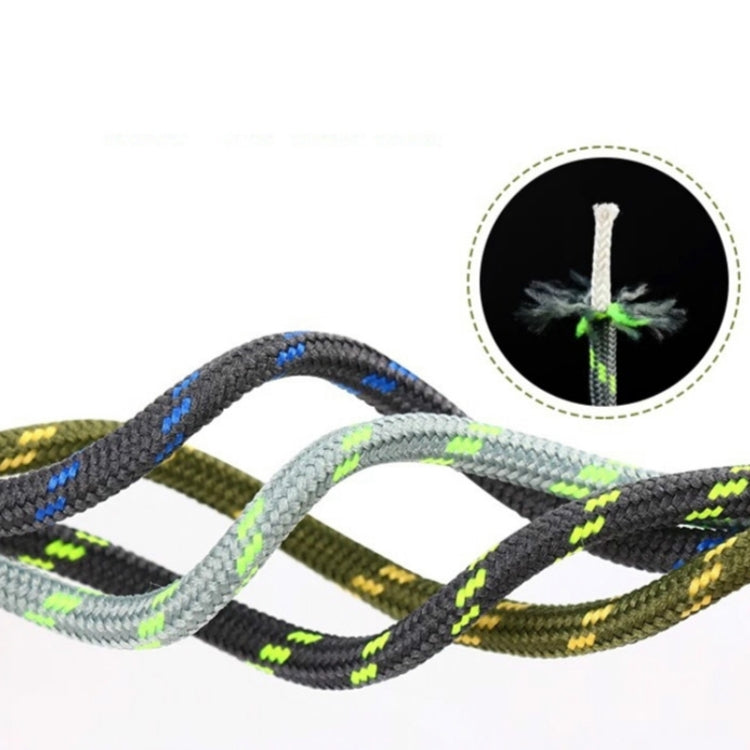 Round High Density Weaving Shoe Laces Outdoor Hiking Slip Rope Sneakers Boot Shoelace