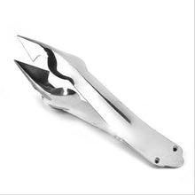 Load image into Gallery viewer, 3 PCS Stainless Steel Non-slip Tip Open Blade Pineapple Clip Fruit Eye Digger, 13.5×3.5cm Stainless Steel Pattern, 13.5×3.5cm Endless Steel Nail