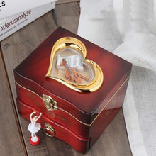 Load image into Gallery viewer, YL2047 Classic Nostalgic Music Box Dancing Girl Clockwork Simulation Eight-toneJewelry Box