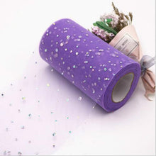 Load image into Gallery viewer, Tulle Roll 25 Yards 13cm Organza Laser Crafts Wedding Decoration Tulle Birthday Party Supplies, TBD0419813601A, TBD0419813601B, TBD0419813601C, TBD0419813601D, TBD0419813601E, TBD0419813601F, TBD0419813601G, TBD0419813601H, TBD0419813601I, TBD041981360...