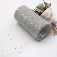 Load image into Gallery viewer, Tulle Roll 25 Yards 13cm Organza Laser Crafts Wedding Decoration Tulle Birthday Party Supplies, TBD0419813601A, TBD0419813601B, TBD0419813601C, TBD0419813601D, TBD0419813601E, TBD0419813601F, TBD0419813601G, TBD0419813601H, TBD0419813601I, TBD041981360...