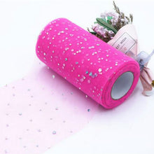 Load image into Gallery viewer, Tulle Roll 25 Yards 13cm Organza Laser Crafts Wedding Decoration Tulle Birthday Party Supplies, TBD0419813601A, TBD0419813601B, TBD0419813601C, TBD0419813601D, TBD0419813601E, TBD0419813601F, TBD0419813601G, TBD0419813601H, TBD0419813601I, TBD041981360...