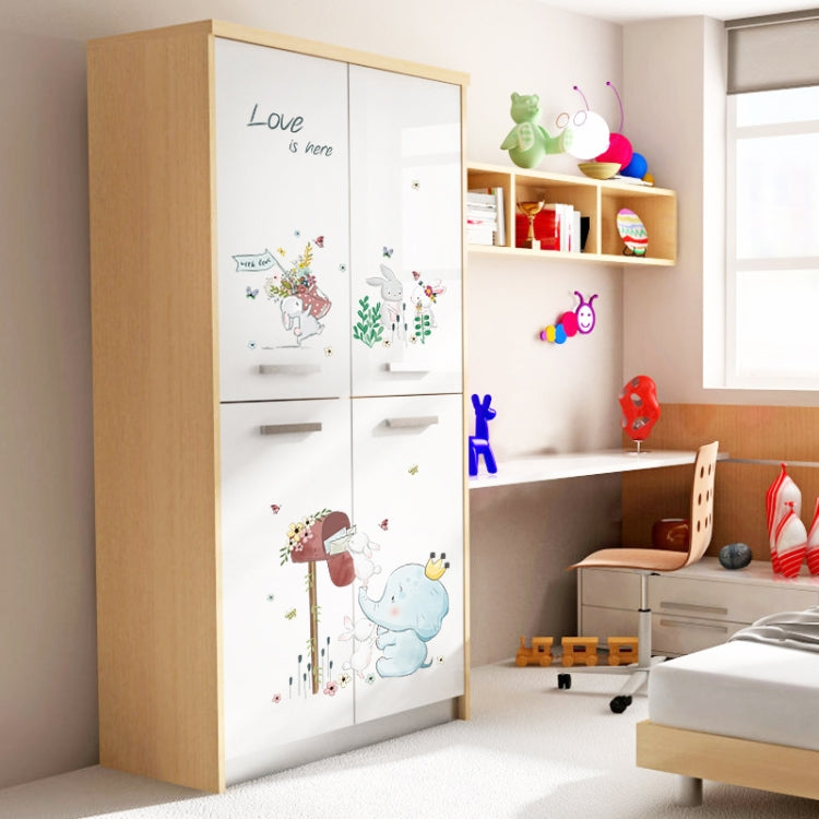 Cartoon Cute Children Room Bedside Kindergarten Layout Decorative Wall Stickers