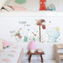 Load image into Gallery viewer, Cartoon Cute Children Room Bedside Kindergarten Layout Decorative Wall Stickers