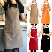 Load image into Gallery viewer, Canvas Apron Milk Tea Coffee Shop Baking Restaurant Fashion Men and Women Overalls