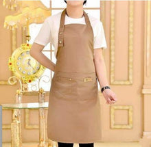 Load image into Gallery viewer, Canvas Apron Milk Tea Coffee Shop Baking Restaurant Fashion Men and Women Overalls