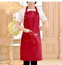 Load image into Gallery viewer, Canvas Apron Milk Tea Coffee Shop Baking Restaurant Fashion Men and Women Overalls