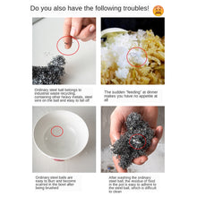 Load image into Gallery viewer, Stainless Steel Square Cast Iron Cleaner Pot Brush Scrubber Home Cookware Kitchen Cleaning Tool, 4×4inch, 5×5inch, 6×6inch, 7×7inch, 8×8inch, 8×6inch