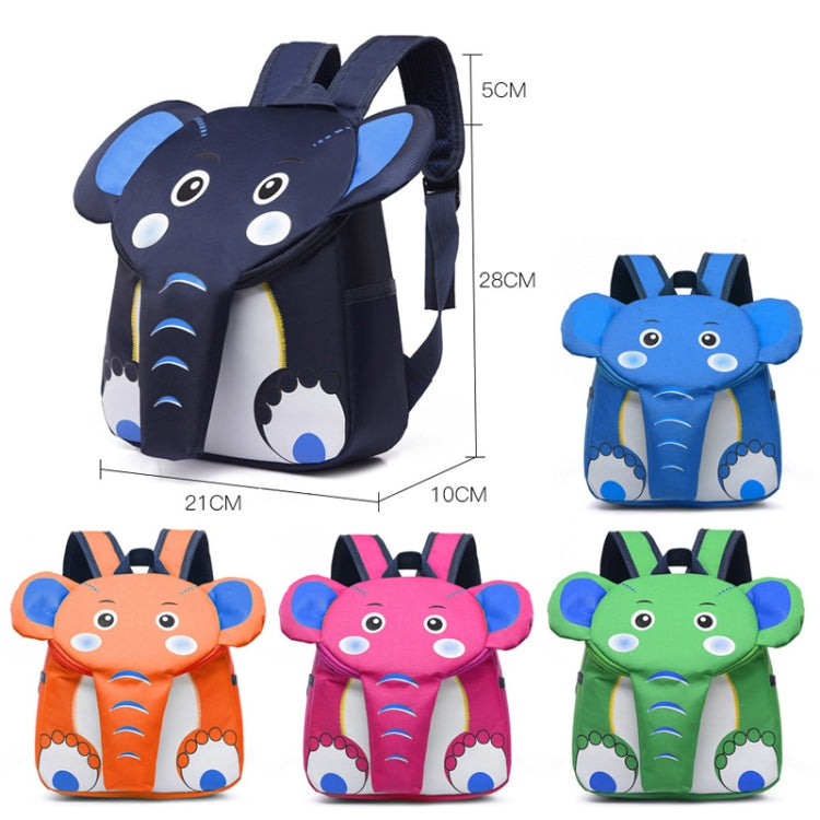 Elephant School Backpack for Children Cute 3D Animal Kids School Bags Boys Girls Schoolbag