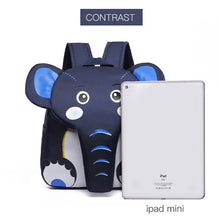 Load image into Gallery viewer, Elephant School Backpack for Children Cute 3D Animal Kids School Bags Boys Girls Schoolbag