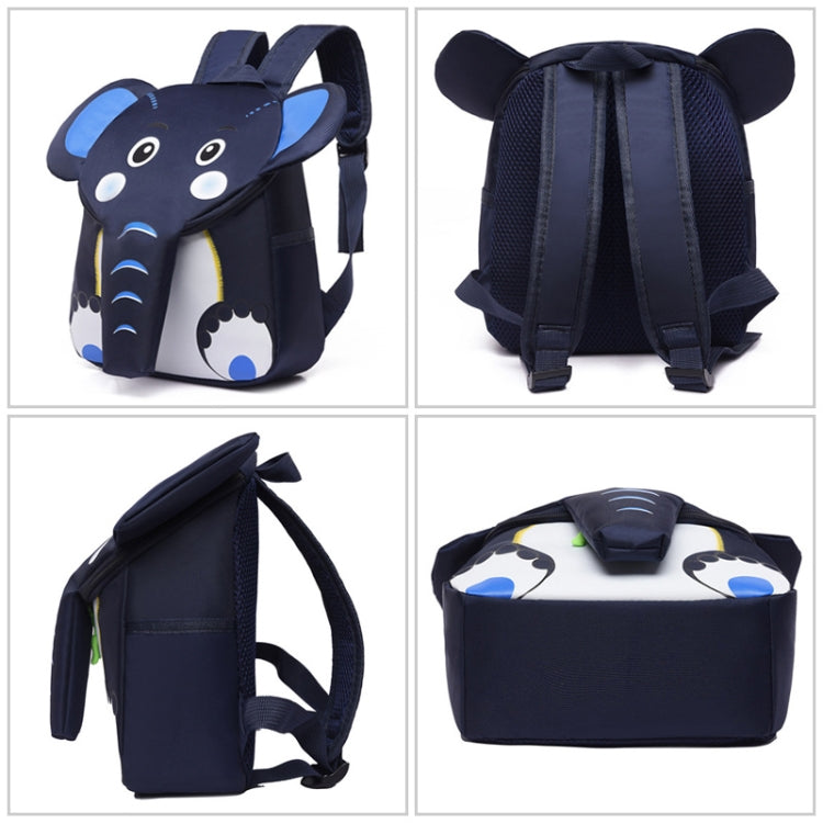 Elephant School Backpack for Children Cute 3D Animal Kids School Bags Boys Girls Schoolbag