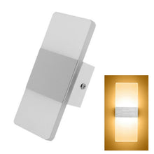 Load image into Gallery viewer, LED Bedroom Bedside Wall Aisle Balcony Wall Lamp, 14×6cm Right Angle White, 22×11cm Right Angle White, 29×11cm Right Angle White, 14×6cm Right Angle Black, 22×11cm Right Angle Black, 29×11cm Right Angle Black